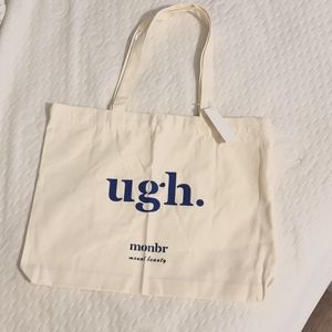 Canvas Tote Bag Ugh.